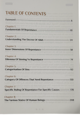 Tawbah : Turning to Allah in Repentance Disease & the Cure  (Deluxe Edition)