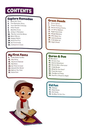 Ramadan Activity Book (For Big Kids Ages 8 Plus)