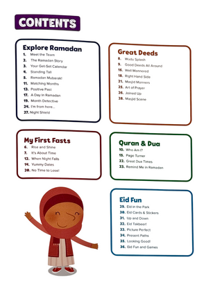Ramadan Activity Book (For Little Kids Ages 5 Plus)