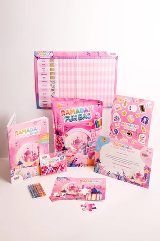 Ramadan Fun Bag - Pink And Blue
