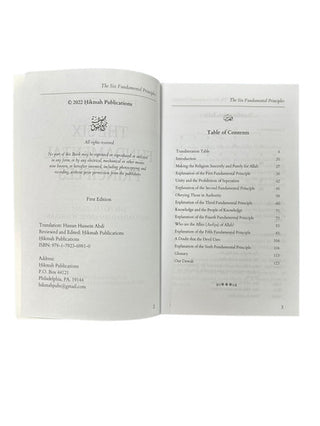 Explanation of the Six Fundamental Principles